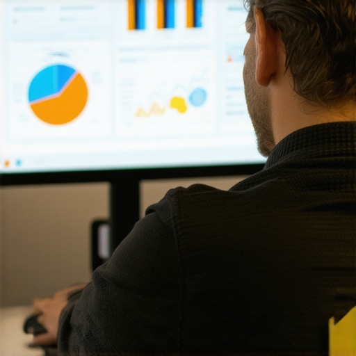 Business owner using AI analytics tools for local SEO in Minnesota