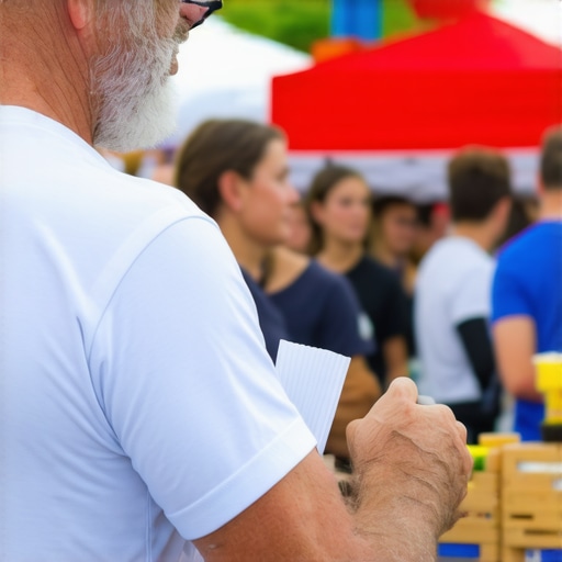 Minneapolis local business owner participating in community event