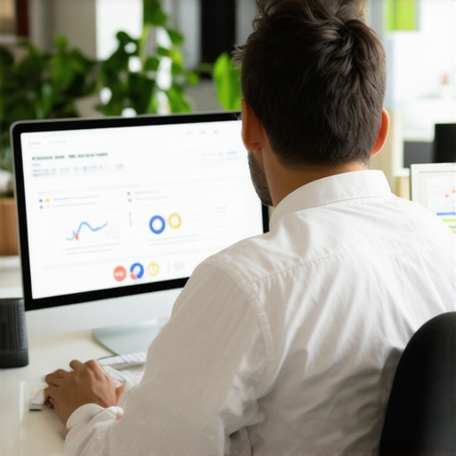 SEO expert analyzing local SEO metrics and schema markup for Minneapolis business