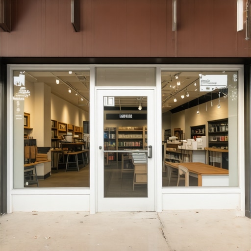 A 360-degree virtual tour showcasing a Minneapolis business storefront with engaging visuals