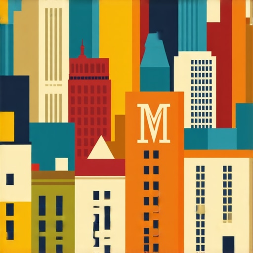 A lively Minneapolis street scene showing local shops and community gathering