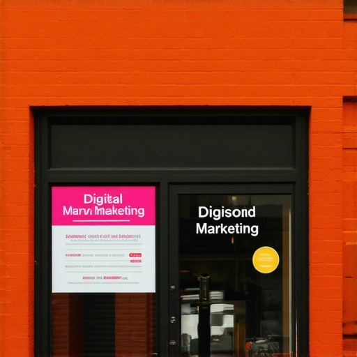 Modern Minneapolis storefront showcasing digital marketing branding