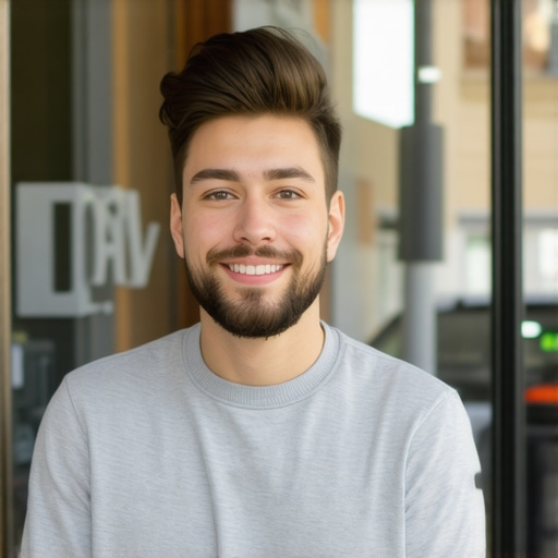 Business owner updating Google My Business profile on desktop in Minneapolis