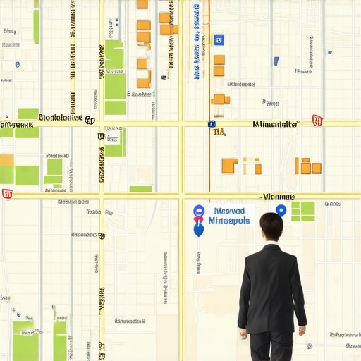 Why Your Minneapolis Map Position Changes Every Time You Leave the Office