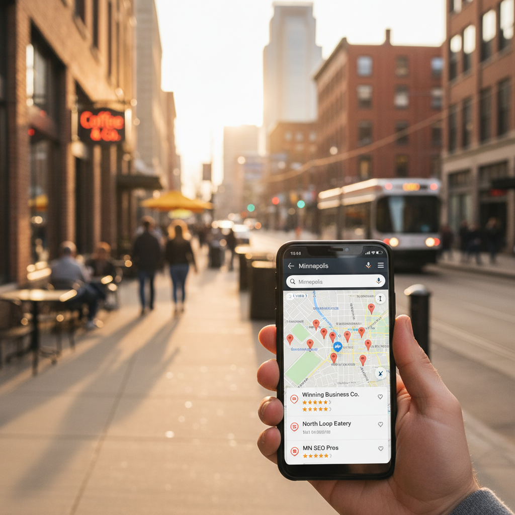 Dominate the Minneapolis Map Pack. Drive Real Foot Traffic.